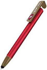 NFL 3-In-1 Pens with Stylus and Dock, 6 Pack (San Francisco 49ers)