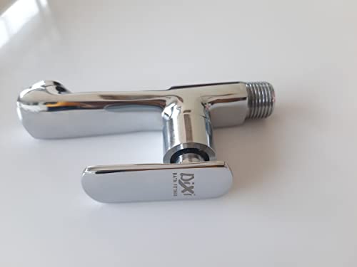 DIXI Titan TN-1101 Short Body Bib Cock taps Brass T for Bathroom, Kitchan Bib Tap Faucet