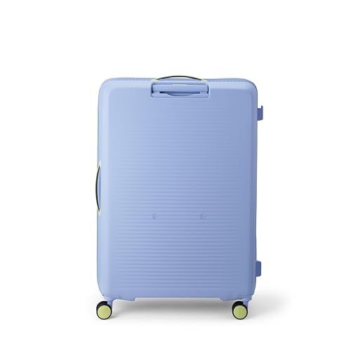 Image of American Tourister with TSA Lock & 8 Wheels Suitcase /Hard PC Check-in Luggage Bag for Travel /Trolley Bag with Double 8 Spinner Wheels for Men & Women