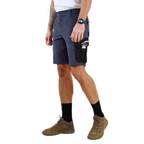 CALECARPEN shorts travail homme utilitaire cargo hydrofuge