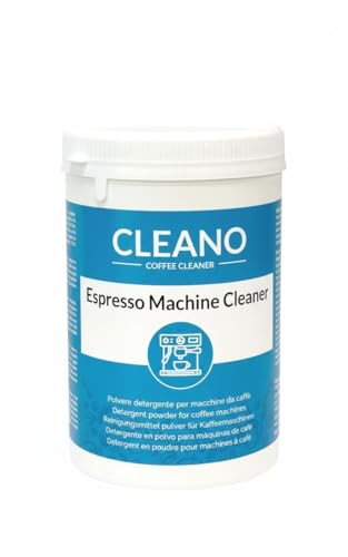 CLEANO Espresso Machine Cleaner, Removes Grease & Deposits, For Portafilter Machines & Barista Accessories, 900g, Made IN ITALY Perfetto per Rocket, Rancilio, Cimbali, Spaziale, Sage, Delonghi