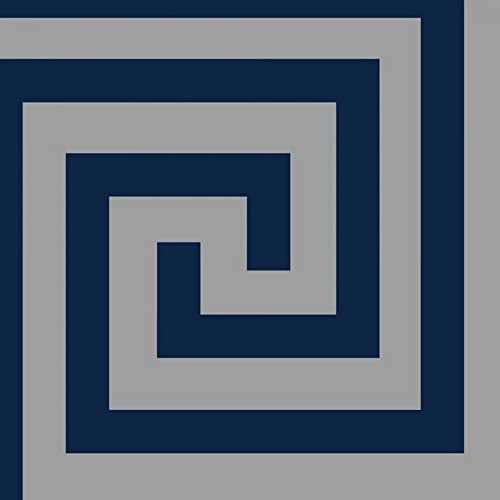 Debona Athena Navy Silver Wallpaper 4009