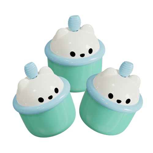 IWOWHERO 3piezas Taza Espuma Limpiadora Facial Portátil De Fabricante De Espuma Para Jabón Diseño Bonito y Ligero Para Uso Casa y Viajes