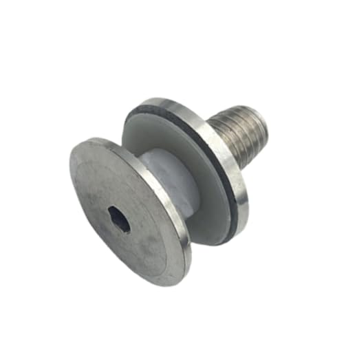 Xgdsnly Hand Rail Bracket Component Glass Clip Heavy-duty Crash-resistant Support Glass Mount for 8-16mm Home Outdoor Stairway, for 12 to 16mm