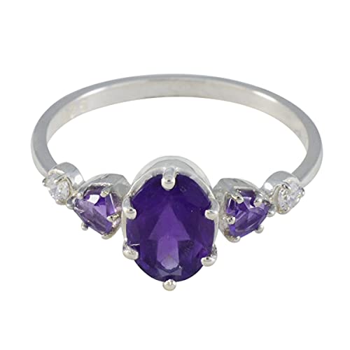 Bague améthyste argent 925 le cadeau idéal pour fille