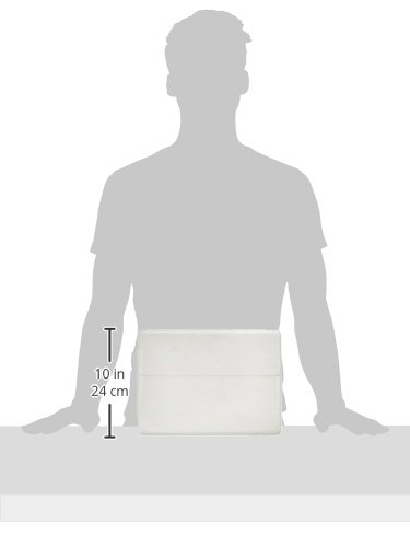 neoLab Polystyrol Sicherheitsbox für 6 x 500 ml Runden Glasflaschen, Weiß