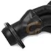 Exhaust Shorty Headers 1-1/2 x 2-1/2 inch. Black Paint for 1996-2002 Dakota Durango Ram 1500 2500 3500 5.2L 5.9L Magnum V8