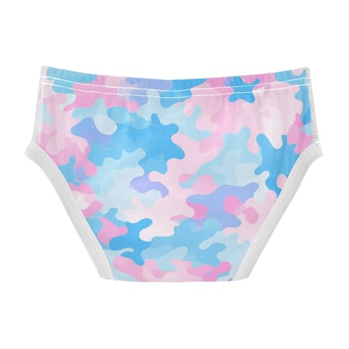 KLL Camouflage Pattern Trendy Style Toddler Boy Pure Cotton Athletic Underwear Cute Children Undies2