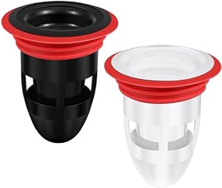 Vosarea 2PCS Shower Floor Drain Backflow Preventer Sewer Core Anti-Odor Plug for Kitchen Bathroom