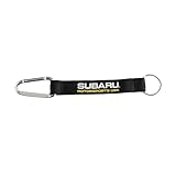Subaru Motorsports USA Logo Carabiner Keyring Key Chain Outback Forester Wrx Sti