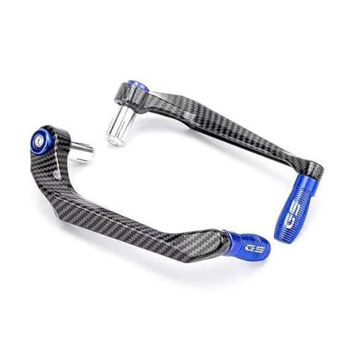 Protections de levier de frein BMW R1200GS en aluminium anodisé bleu