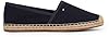 Tommy Hilfiger Women’s Flag Canvas Espadrilles with Logo, Blue (Space Blue), 6 #4
