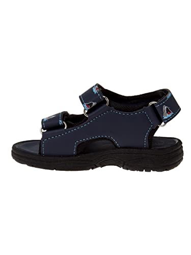 Image of Rugged Bear Kids Boys Girls Open-Toe Outdoor Sport Water Sandals - beach pool slide adjustable strap shoes athletic summer (Toddler /Little Kid /Big Kid)