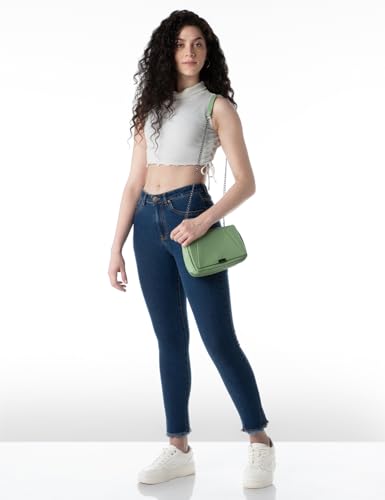 Image of INKD Women's Slim Fit Jeans - Mid-Rise| Stretchable | Enzyme Wash | Classic 5 Pocket Styling | Jeans for Women (Available in Plus Sizes)