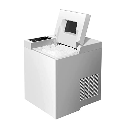 Image of LPLYAA Ice Maker Countertop, Portable Ice Maker, 33 Lbs / 24 Hours 9 Bullet Ice Cubes Ready in 8 Minutes, Energy Efficient, Eco Friendly, 2 Sizes, Great for Party, Office, Commercial, 20240226