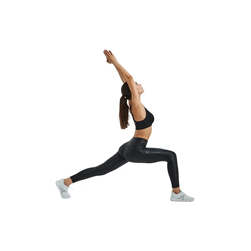 LEOHEX-Womens-Lustrous-Splicing-Mid-Rise-Legging-Naked-Feeling-Workout-Yoga-Pants-Black-XXL