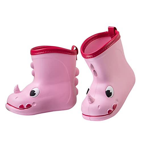 Baby Flats Sandals Cartoon Animals Rain Boots Toddler Kids Rain Shoes Childrens Adorable Lightwight Waterproof Shoes3