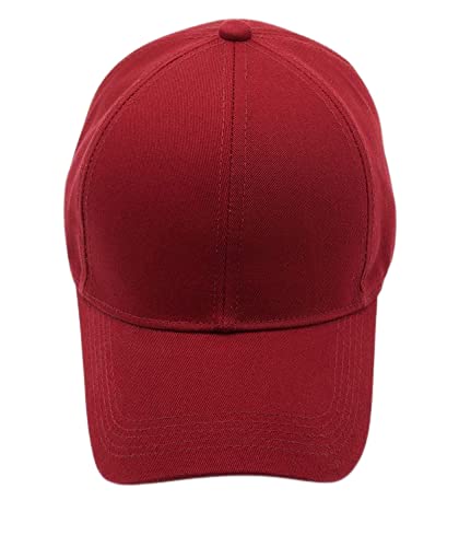 ZaySoo Baseball Cotton Plain Adjustable caps for Men and Women