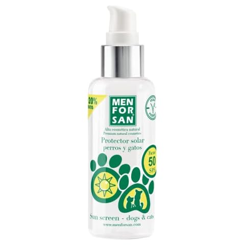 MENFORSAN Protector Solar Factor 50 para Perros y Gatos Cover
