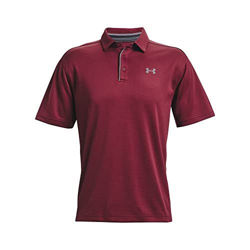 Image of Under Armour Men's Polyester Solid Tech Polo | T-Shirt | 1290140-001