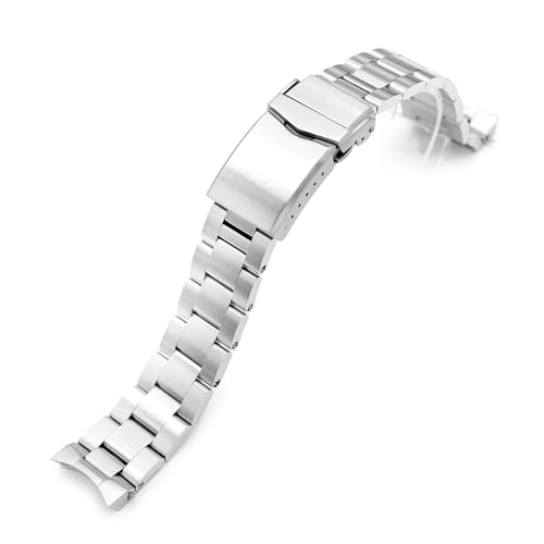 MiLTAT 20mm Super Boyer Watch Band for Seiko Alpinist SARB017 SBDC087 SBDC091