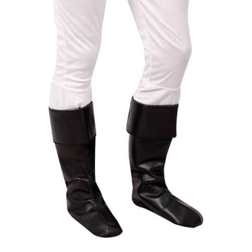 P'TIT Clown - 28252 - sur-Bottes - Overboots - Accessoire de Déguisement - Pirate, Père Noël, Capitaine - Parfait pour Carnaval, Halloween, Noel, Cosplay -...