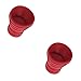 VANZACK 2pcs Golf Ball Suction Retriever Red Ball Pickup Grabber Rubber Suction Cup Easy to Use for Golf Balls