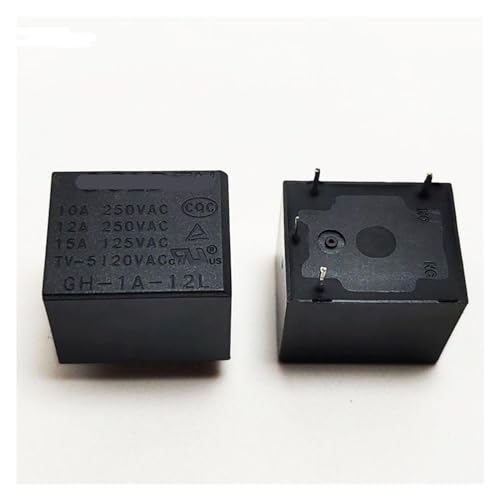 Relais doré GH-1A-12L 12VDC 250VAC micro-interrupteur 4 broches