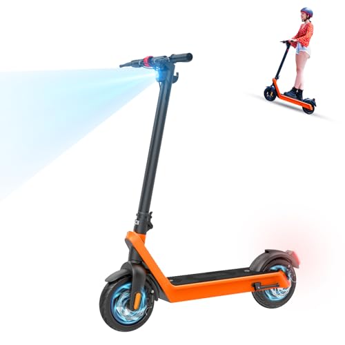 HX X9 Patinete Electrico Adultos con Batería Extraíble, 500W Motor, Autonomía de 60-75 km, MAX 25KM/H, Neumáticos anchos de 10'Patin Electrico Plegable, Pantalla LCD,3 modos de velocidad,Frenado Dual
