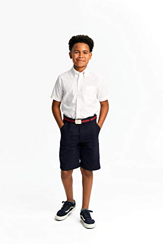 Image of French Toast Boys White Short Sleeves Oxford Shirt - E9003 - White, 20