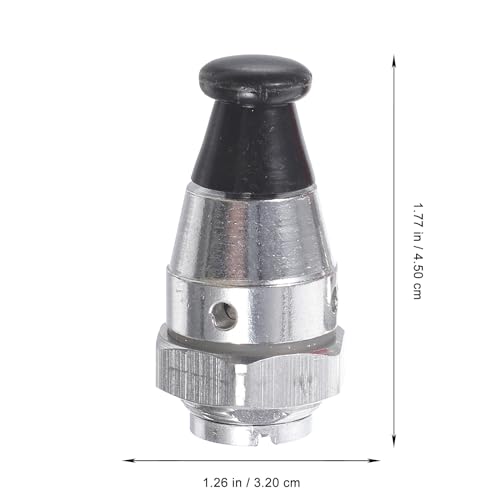 Rorpoir 66816041023JUGUJJS 2Pcs Pressure Cooker Safety Valve Ressure Cooker Valve Jigger Valve Universal Steam Safety Valve Pressure Cooker Pressure Limiting Valve Aluminum Alloy Small Tools Rice Cooker thumb #1
