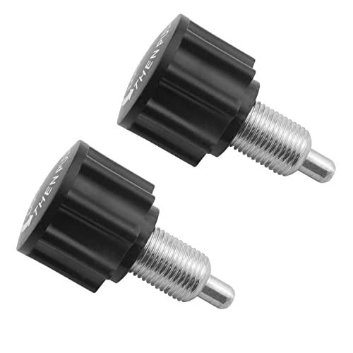 DGHAOP M16 Pop Pull Pin Knob 2PCS Indoor Exercise Bike Locking Pins Bike M16 Adjustment Release Pull-up Spring...