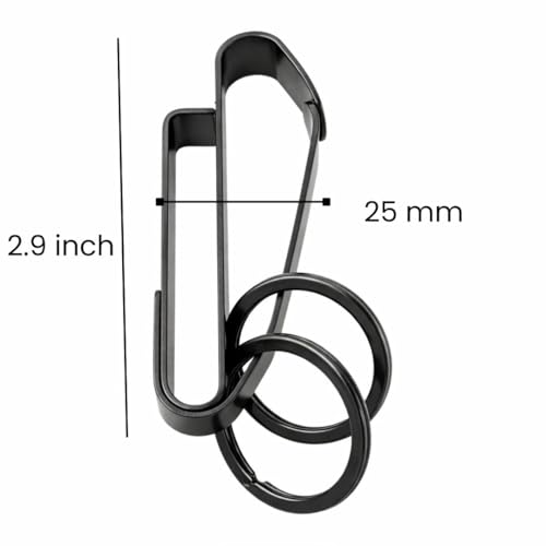Image of THE MEN THING - Premium Stainless Steel Multicolor Keychain for Men & Boys