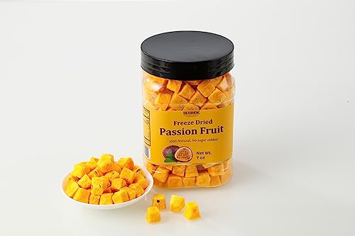 Premium Freeze Dried Passion Fruit 7 Oz/199g,Frozen Passion Fruit Tea,100% Natural & No Additives.