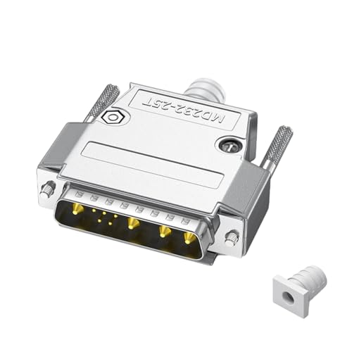 Illkjasfc Conector D-Sub Mixto De 30 Amperios 9W4 Macho 5+4D-Pin Contacto Alimentación Corriente Conector D Orificio Pasante Recto