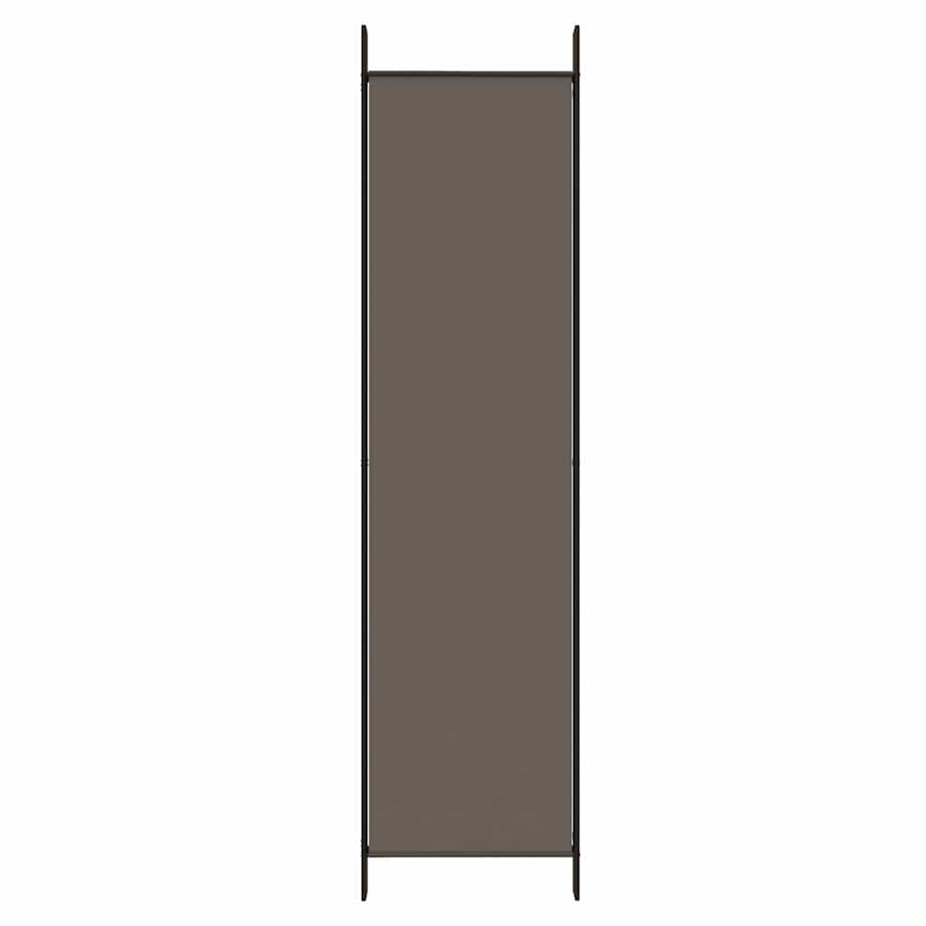Paravent brise-vue en tissu anthracite 300 x 200 cm, pliable, autonome, opaque, idéal pour salon, chambre à coucher, bureau, balcon, jardin, intérieur et extérieur, protection acoustique