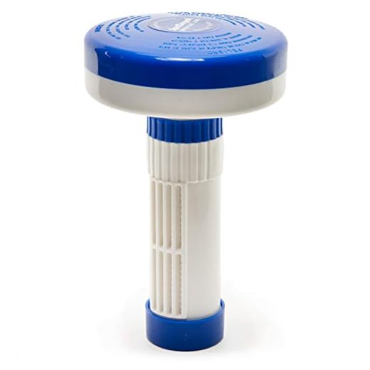 Hot Tub Spa Floater for 1" Bromine/Chlorine Tablets - Adjustable Feeder & Dispenser