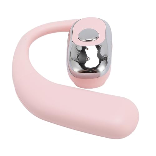 WL Earbud with Earhook 180 Degree Rotatable, Single Ear Bluetooth Earpiece, Noise Cancelling Sports Headphones Over the Ear for Running Workout Driving Business (Roseate)