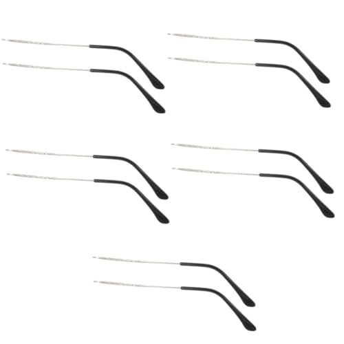 Healeved 5 Pairs Glasses Arm Replacement Replacement Temple Arms Durable Stylish