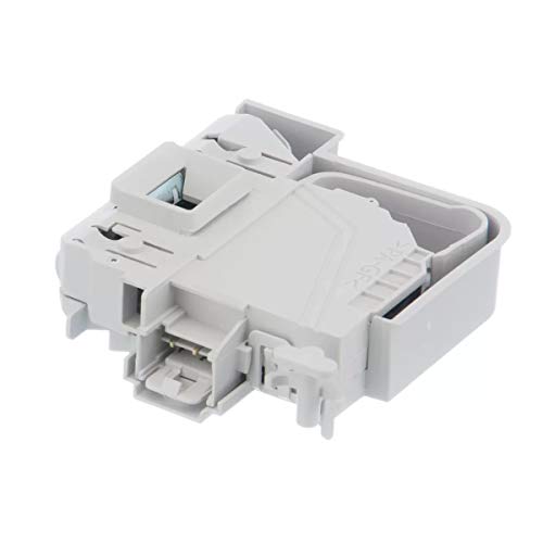 Image of Bosch 00612148 Genuine OEM Door Lock Assembly (White) for Bosch Washers