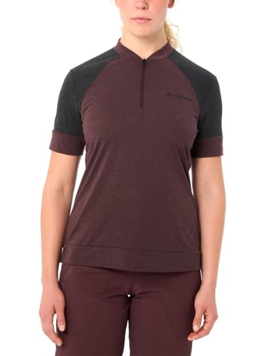 VAUDE Altissimo Q-Zip Hemd – Dark Oak – Gr. 44 – Ansicht 3
