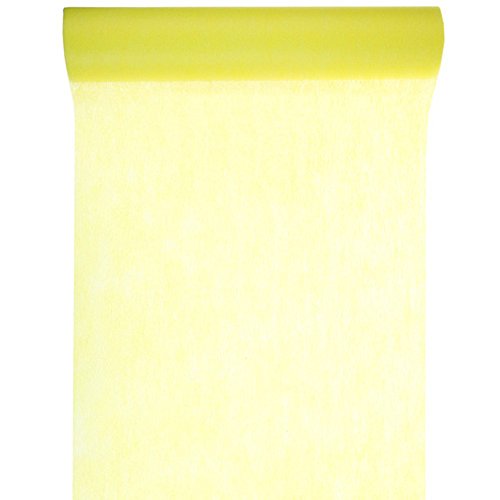Inspirarte Deco - Camino de mesa en tela no tejida - Amarillo Cover