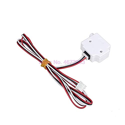 Lysee 3D Printer Parts & Accessories - 200pcs/lot 3D Printer Filament Break Detection Module with 1M Cable Run-Out Sensor Material Rut Detector for 3D Printer Parts - (Size: Black 3.0mm)