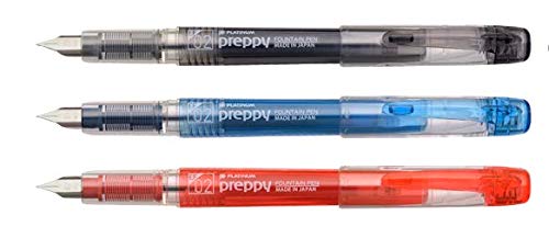 Amazon | プラチナ万年筆 万年筆 preppy(プレピー)極細 02EF PSQ-400