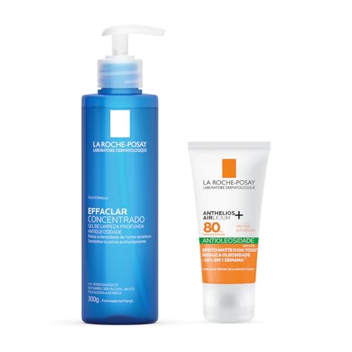 La Roche-Posay Kit : Protetor Solar Facial Anthelios Airlicium 40...