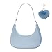 Ceihwa Blau Kleine Handtasche Damen Umhängetasche Elegant Nylon Schultertasche Damen Y2k Frauen Mini Handtaschen Teenager Mädchen Fashion Handbag Aesthetic Shoulder Bag Women Small Achsel Tasche Fashion Kleine günstig Kaufen-Ceihwa Blau Kleine Handtasche Damen Umhängetasche Elegant Nylon Schultertasche Damen Y2k Frauen Mini Handtaschen Teenager Mädchen Fashion Handbag Aesthetic Shoulder Bag Women Small Achsel Tasche
