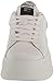 ASH Moby Women's Fashion-Sneakers with Stylish Design, Comfortable Fit, and Durable Sole for Everyday Wear, White/Silver, 8.5-9