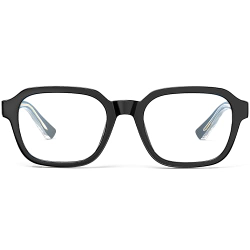 Image of VISOONE Oversized Cute Chunky Square Computer Glasses for Women Men BENNETT