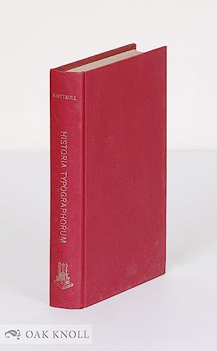 Historia Typographorum Aliquot Parisiensium Vitas and Libros Complectens (Latin Edition)