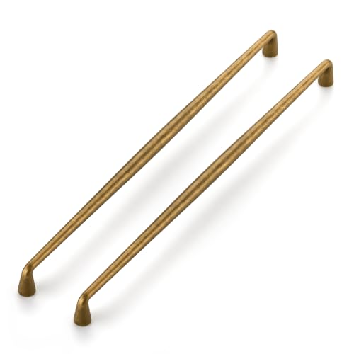 Image of Ravinte Antique Brass Cabinet Handles Solid Handles,12-3 /5 Inch,20 Pack